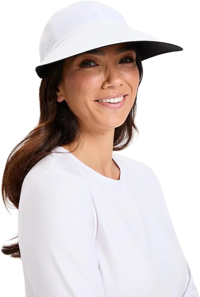 Solbari Women's Reversible Ultra Wide Brim Cap UPF 50+