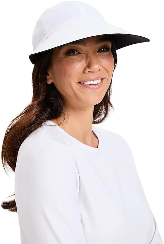 Solbari Women's Reversible Ultra Wide Brim Cap UPF 50+