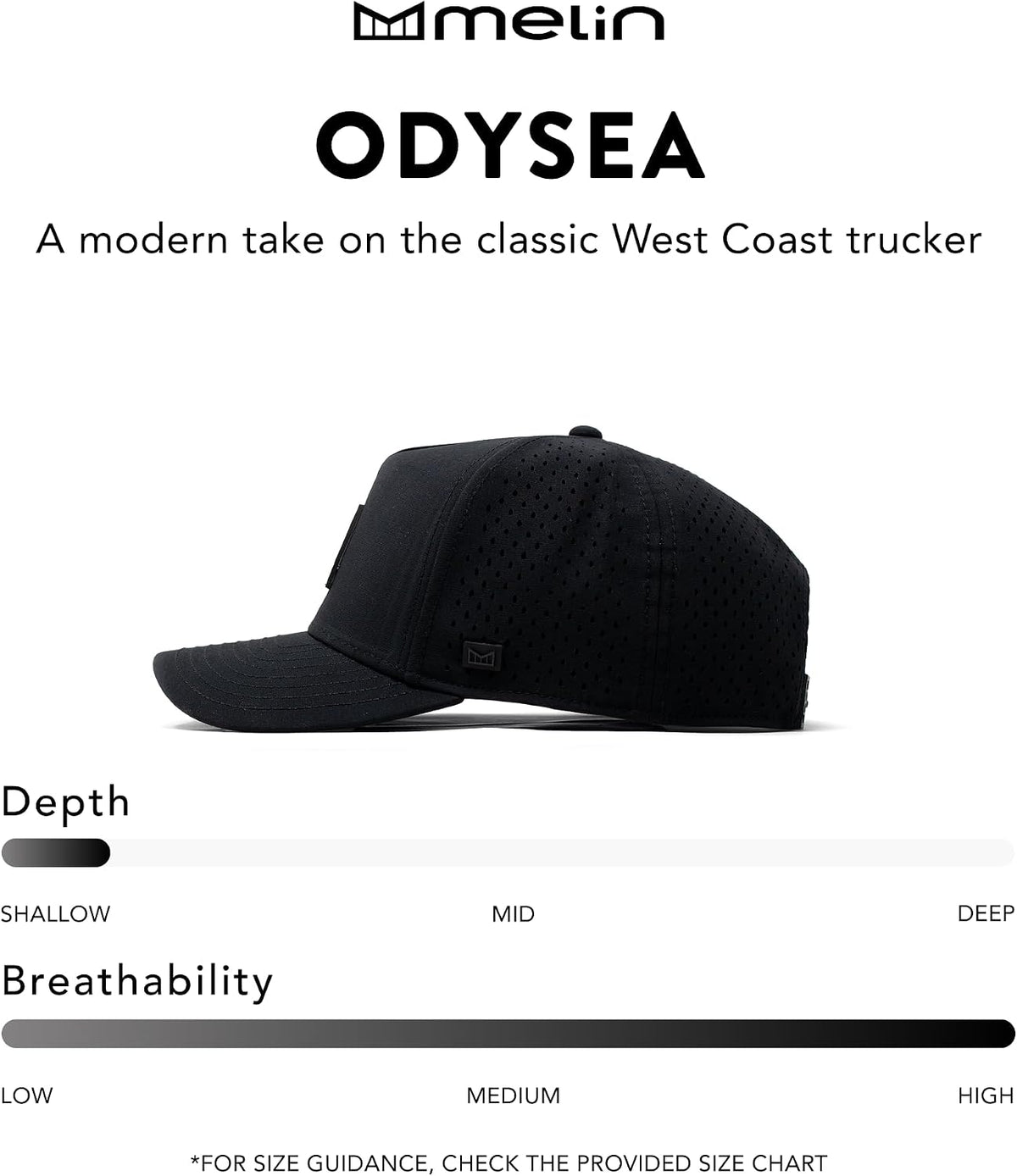 melin Odysea Rope Bulls Icon Hydro, Trucker and Rope Hat