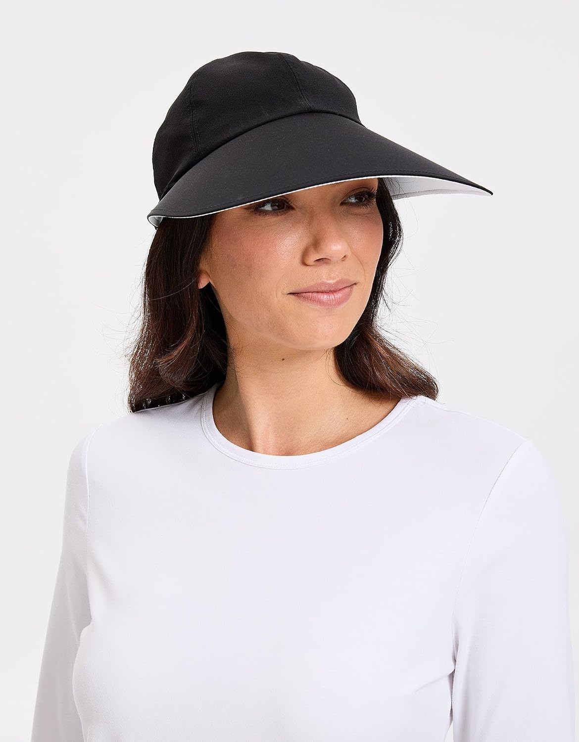 Solbari Women's Reversible Ultra Wide Brim Cap UPF 50+