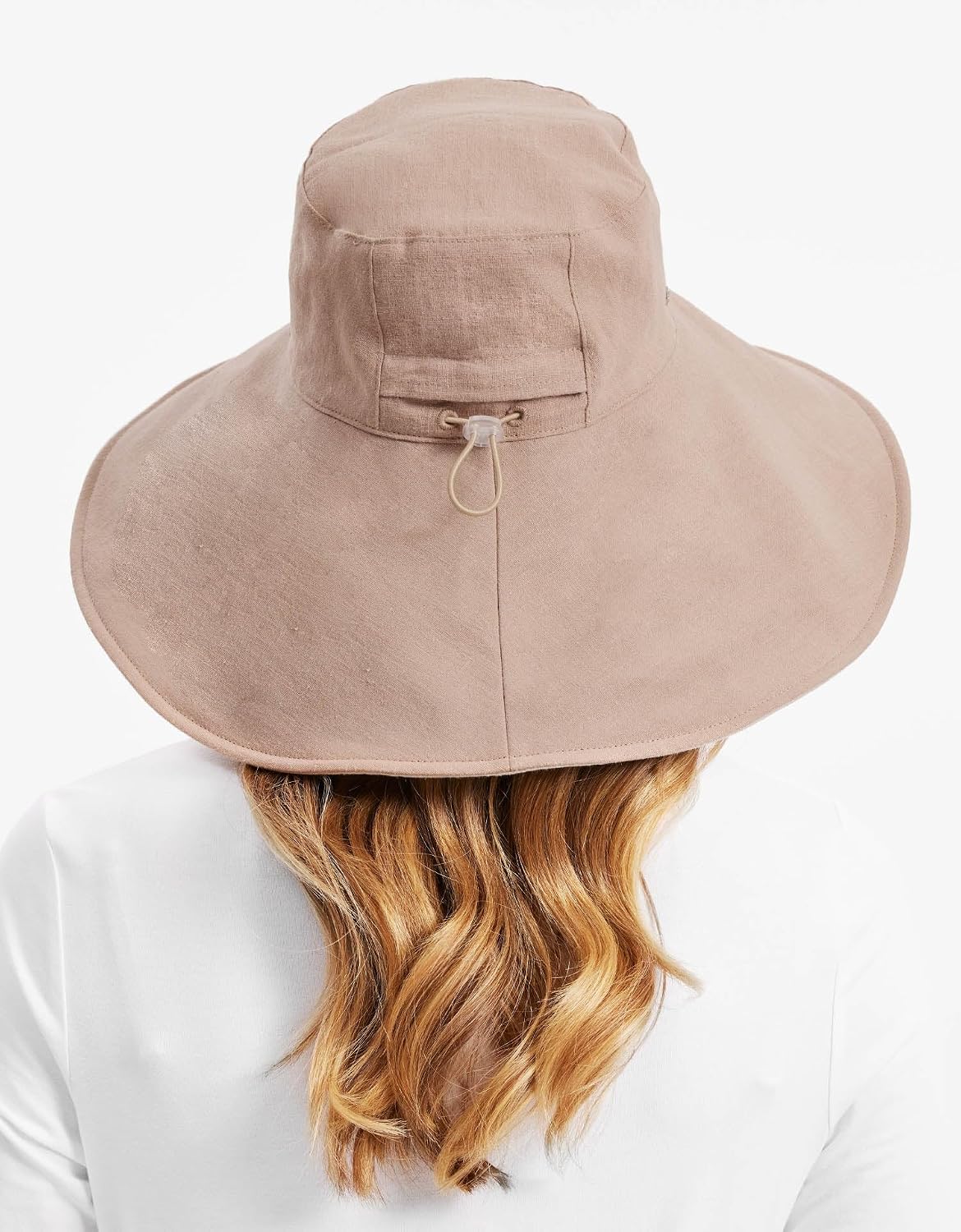 Solbari Women’s Ultra-Wide Cotton Linen Sun Hat UPF 50+
